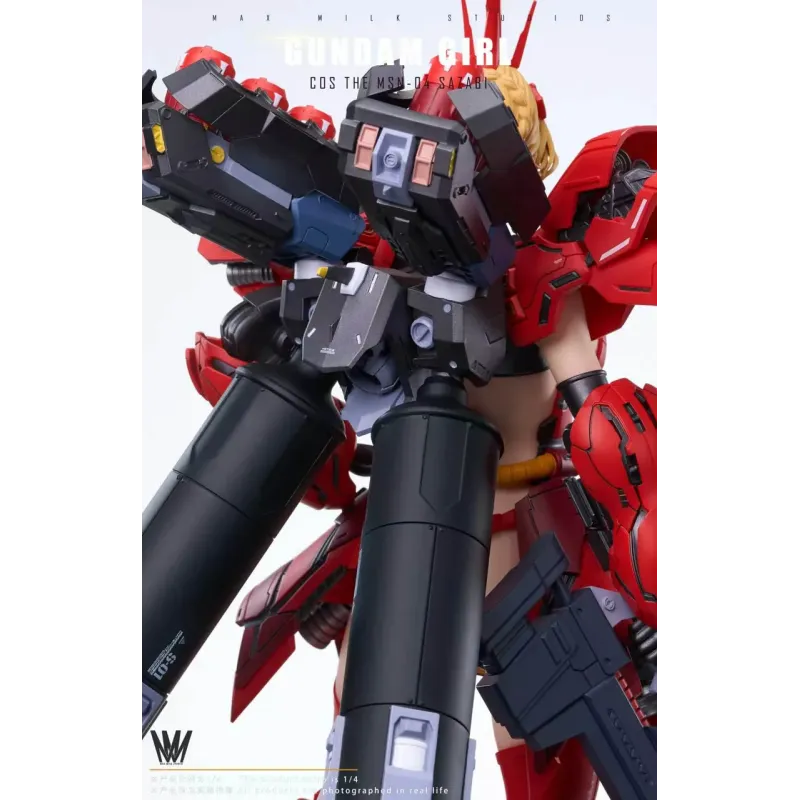 Gundam Girl Cosplay The MSN-04 Sazabi Gundam Max Milk Studio