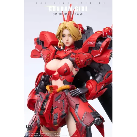 Gundam Girl Cosplay The MSN-04 Sazabi Gundam Max Milk Studio