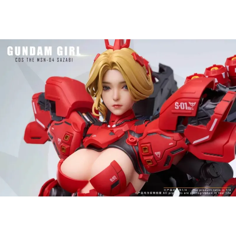 Gundam Girl Cosplay The MSN-04 Sazabi Gundam Max Milk Studio