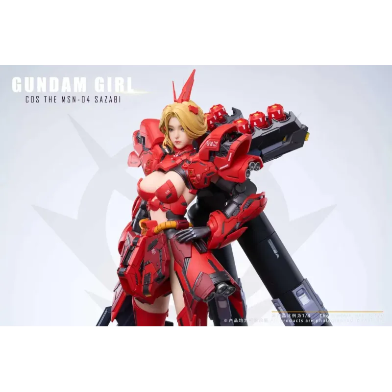 Gundam Girl Cosplay The MSN-04 Sazabi Gundam Max Milk Studio