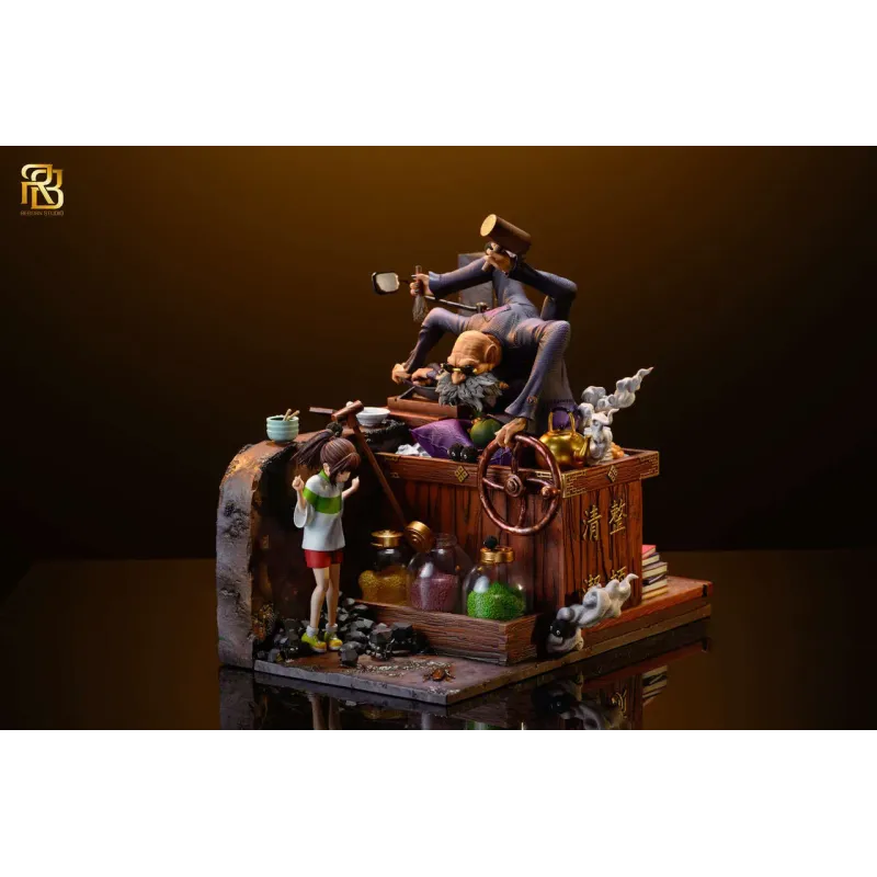 Spirited Away Kamaji X Chihiro ReBorn Studio