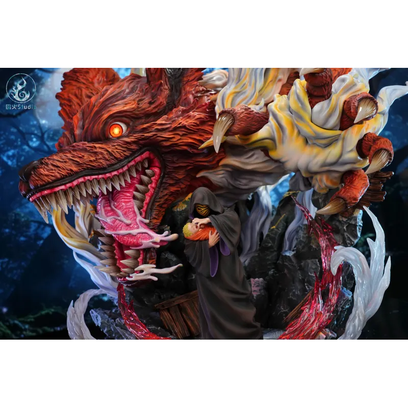 Naruto Shippuden Kyubi & Uchiha Obito Yuan Huo Studio