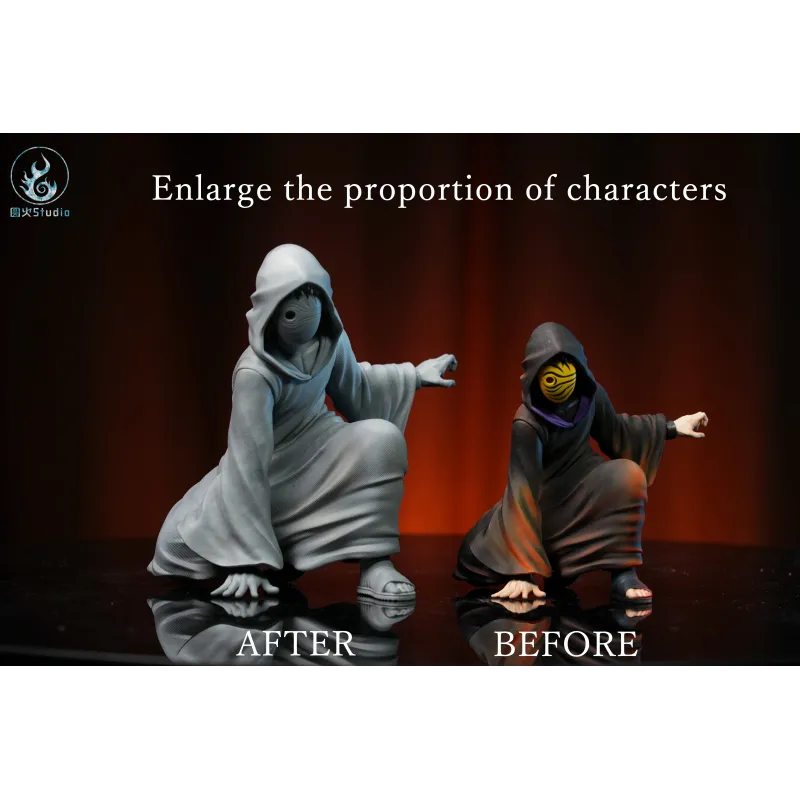 Naruto Shippuden Kyubi & Uchiha Obito Yuan Huo Studio