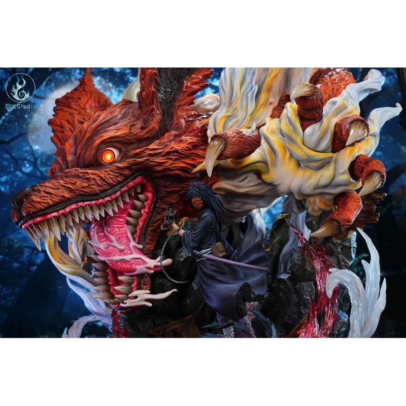 Naruto Shippuden Kyubi & Uchiha Obito Yuan Huo Studio