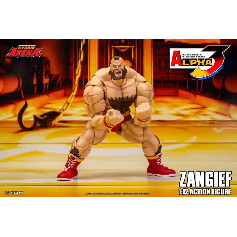 Street Fighter Alpha 3 Zangief Storm Arena