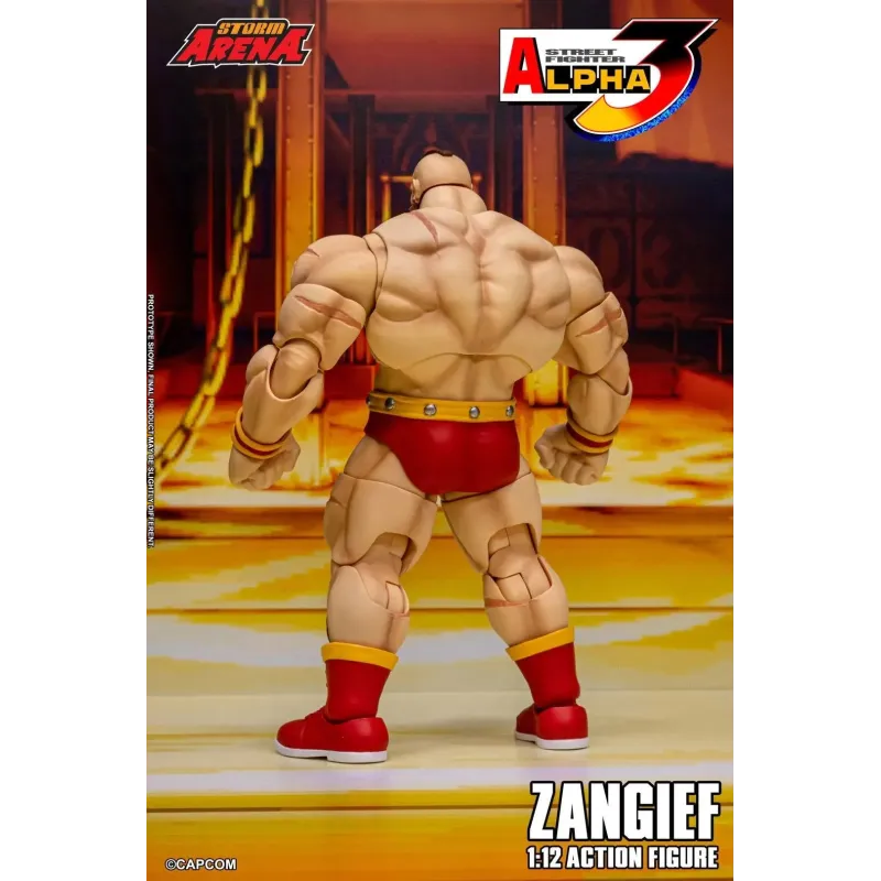 Street Fighter Alpha 3 Zangief Storm Arena
