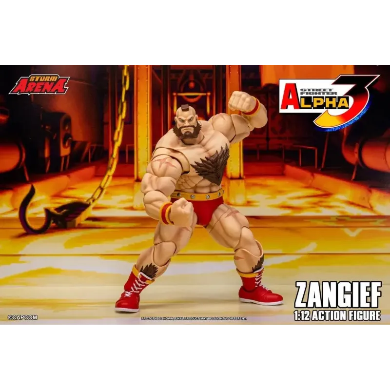 Street Fighter Alpha 3 Zangief Storm Arena