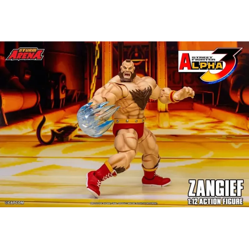Street Fighter Alpha 3 Zangief Storm Arena