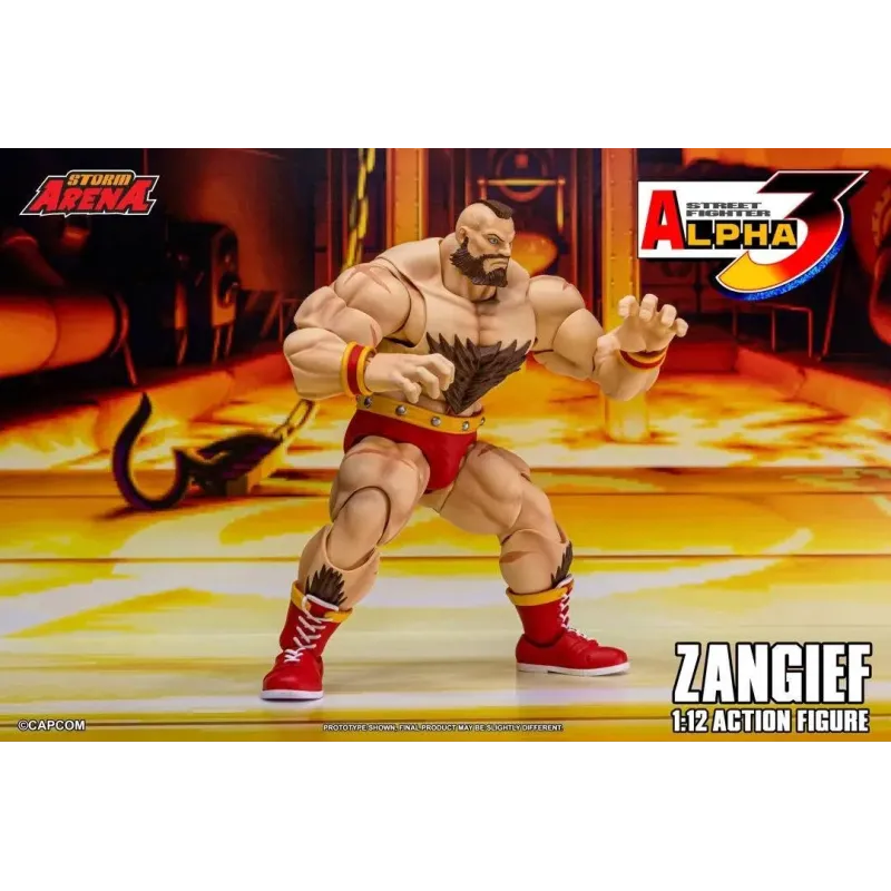 Street Fighter Alpha 3 Zangief Storm Arena