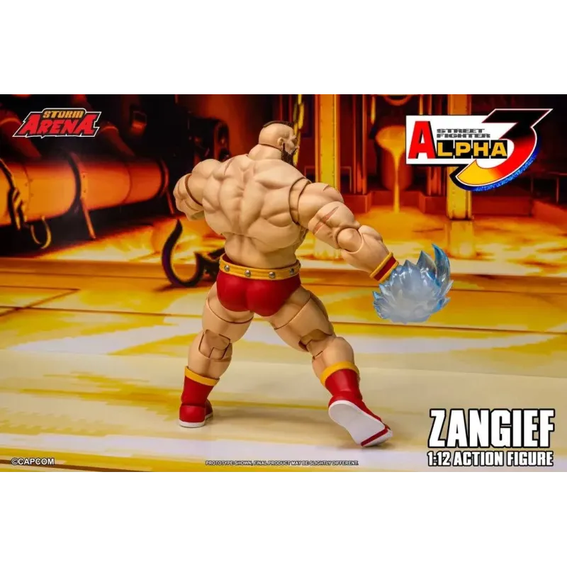 Street Fighter Alpha 3 Zangief Storm Arena