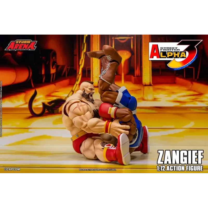 Street Fighter Alpha 3 Zangief Storm Arena