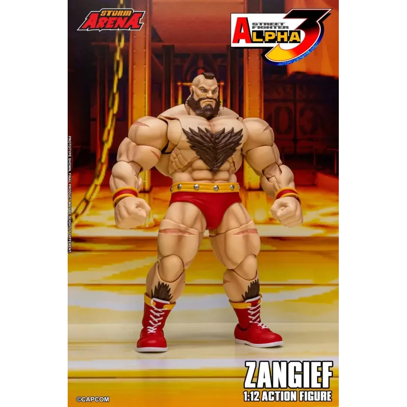 Street Fighter Alpha 3 Zangief Storm Arena