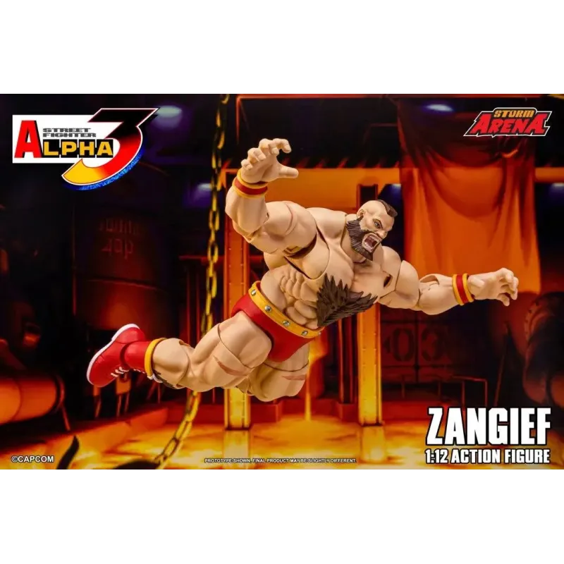 Street Fighter Alpha 3 Zangief Storm Arena