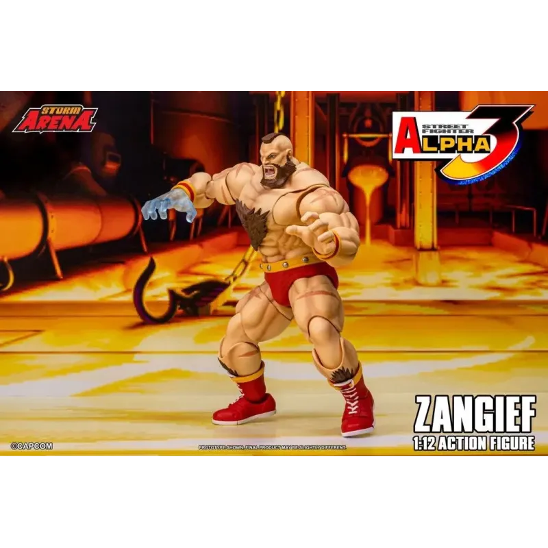 Street Fighter Alpha 3 Zangief Storm Arena