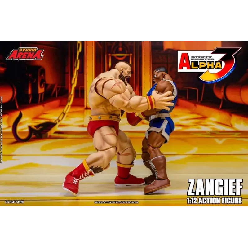 Street Fighter Alpha 3 Zangief Storm Arena