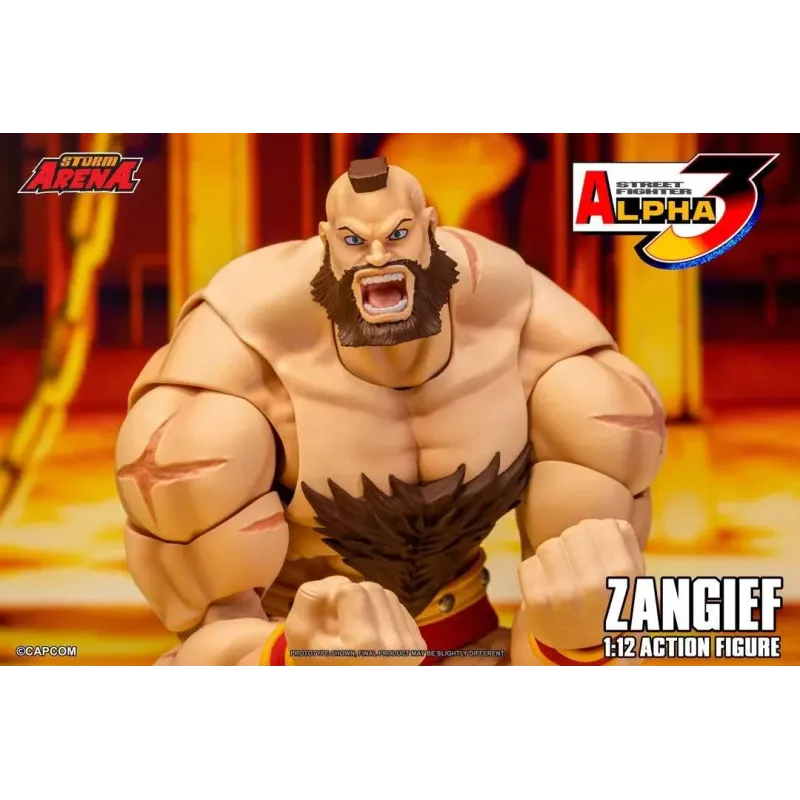 Street Fighter Alpha 3 Zangief Storm Arena