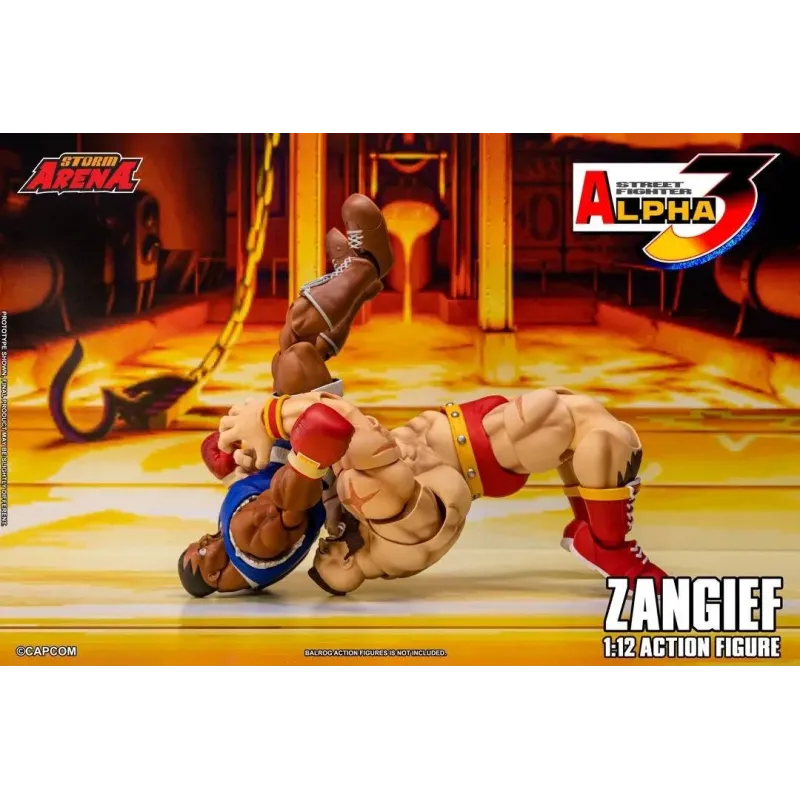 Street Fighter Alpha 3 Zangief Storm Arena