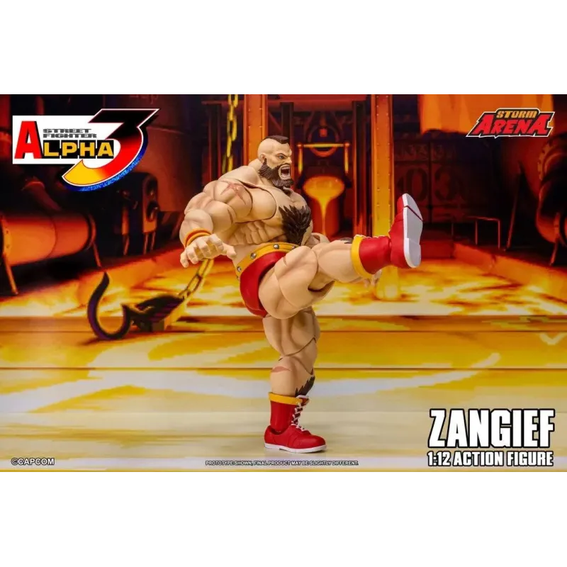Street Fighter Alpha 3 Zangief Storm Arena