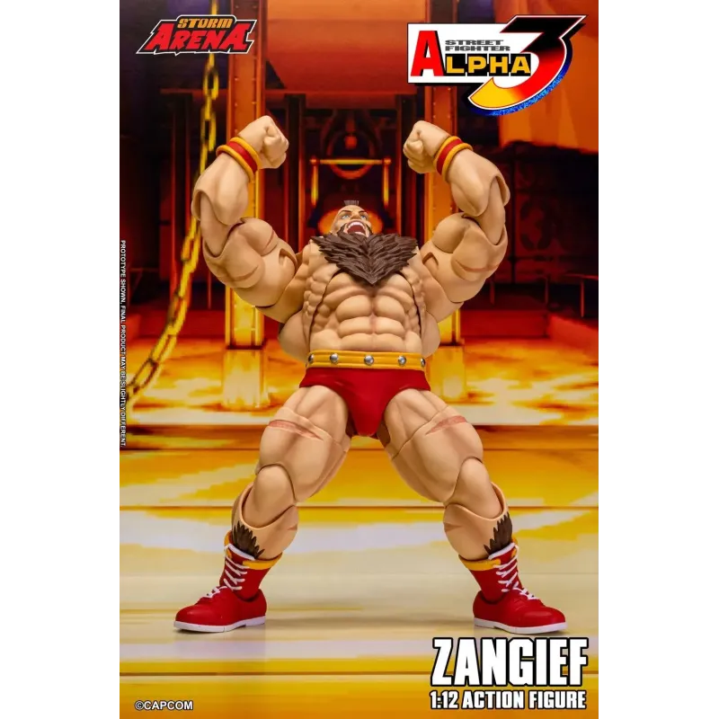 Street Fighter Alpha 3 Zangief Storm Arena