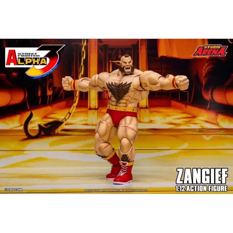 Street Fighter Alpha 3 Zangief Storm Arena