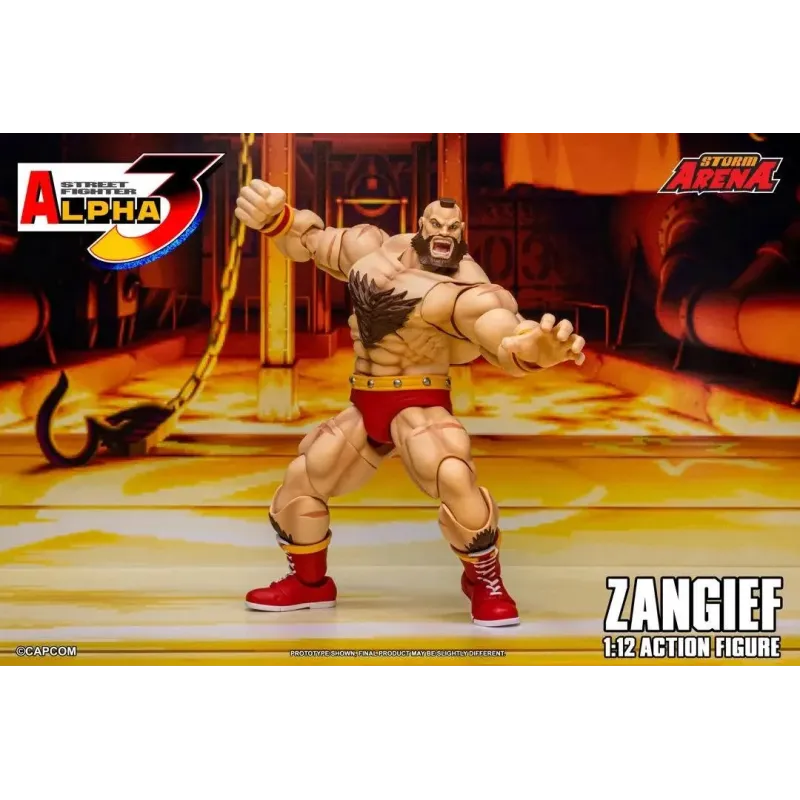 Street Fighter Alpha 3 Zangief Storm Arena