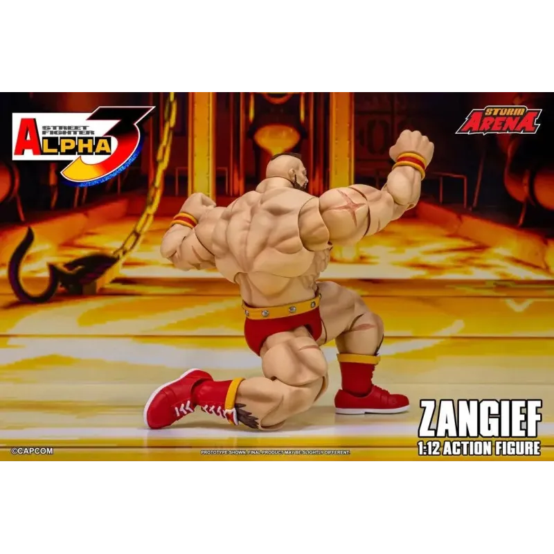 Street Fighter Alpha 3 Zangief Storm Arena
