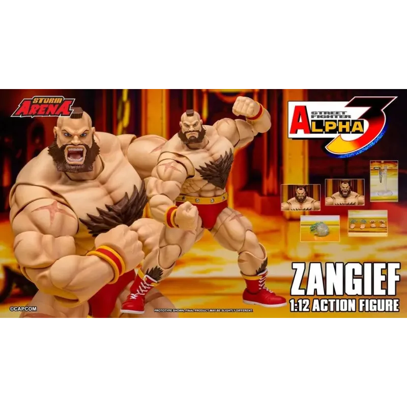 Street Fighter Alpha 3 Zangief Storm Arena