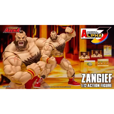 Street Fighter Alpha 3 Zangief Storm Arena