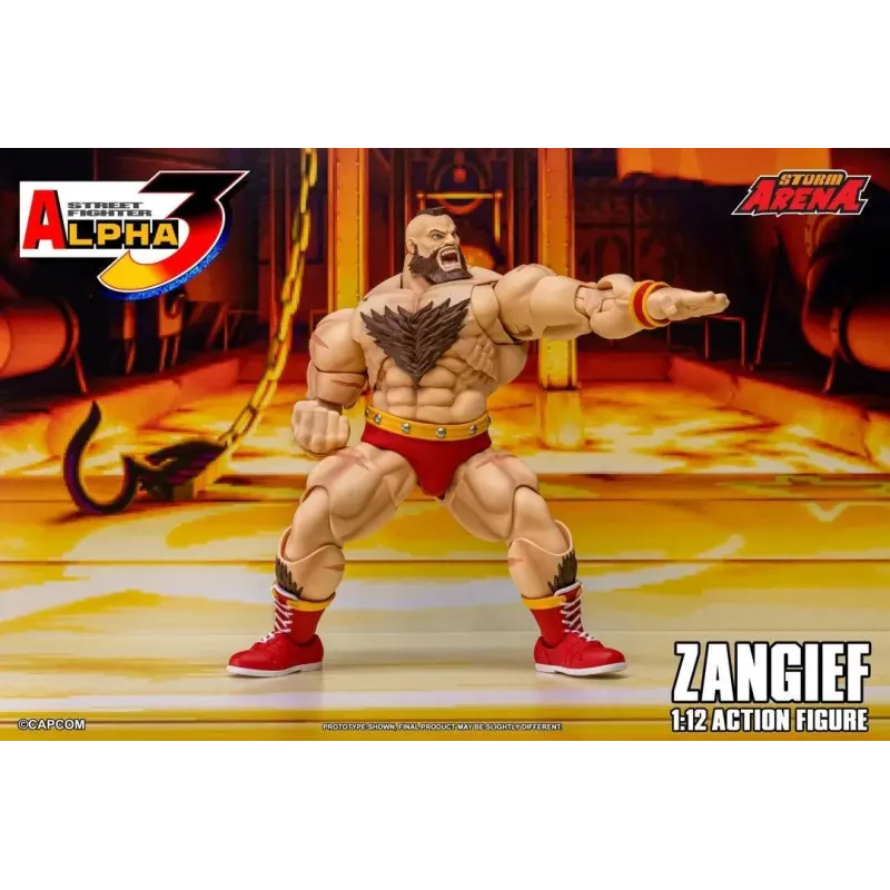 Street Fighter Alpha 3 Zangief Storm Arena