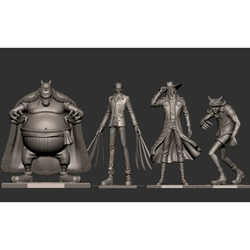 One Piece Black Cat Pirates Tian Xie She Studio x Skorpio Society