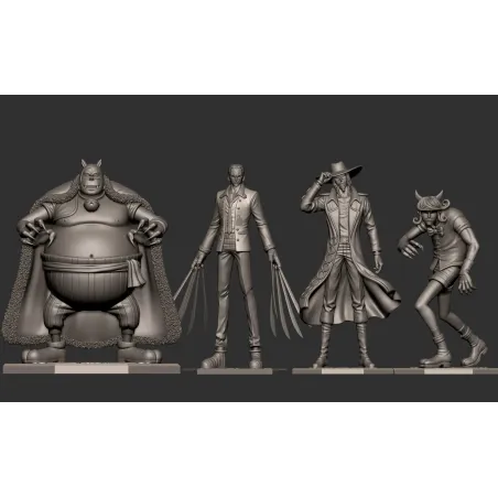 One Piece Black Cat Pirates Tian Xie She Studio x Skorpio Society