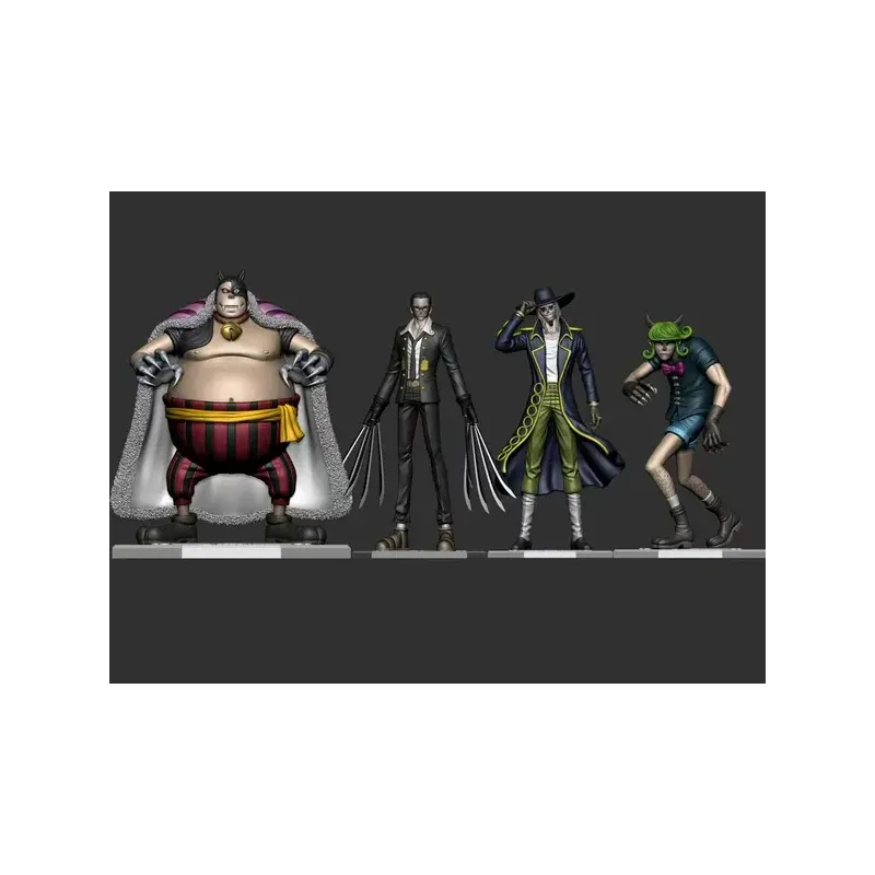 One Piece Black Cat Pirates Tian Xie She Studio x Skorpio Society