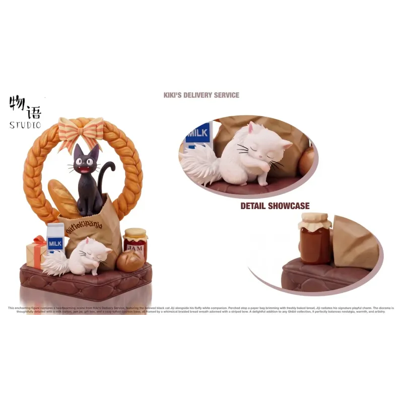 Kiki's Delivery Service Jiji & Lily cat WuYu Studio