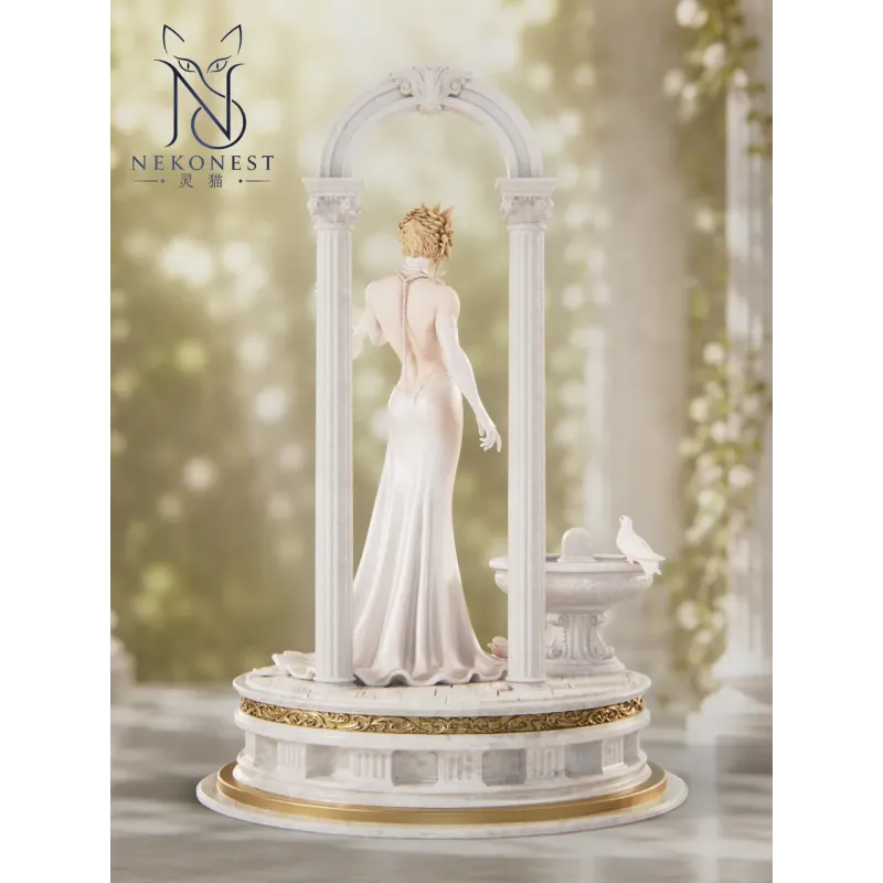 Final Fantasy VII Cloud White Dress NekoNest Studio