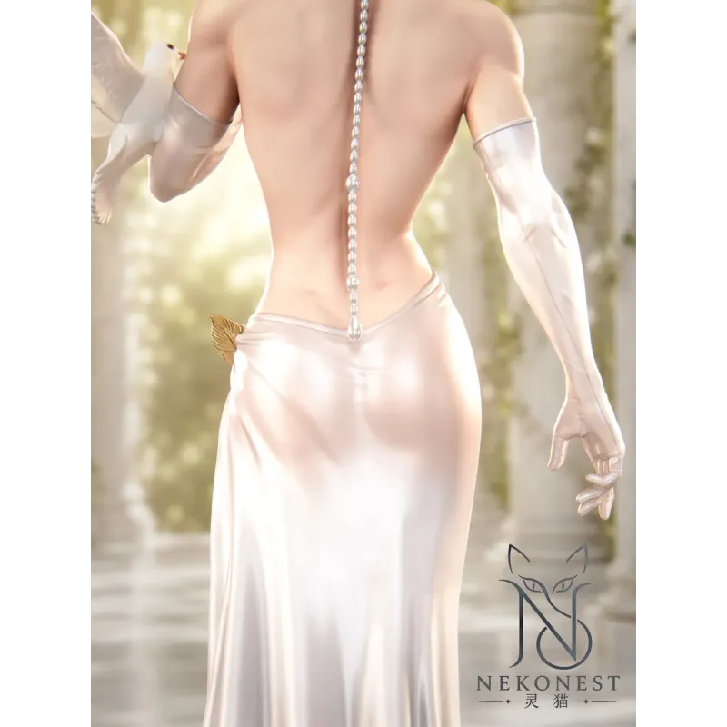 Final Fantasy VII Cloud White Dress NekoNest Studio