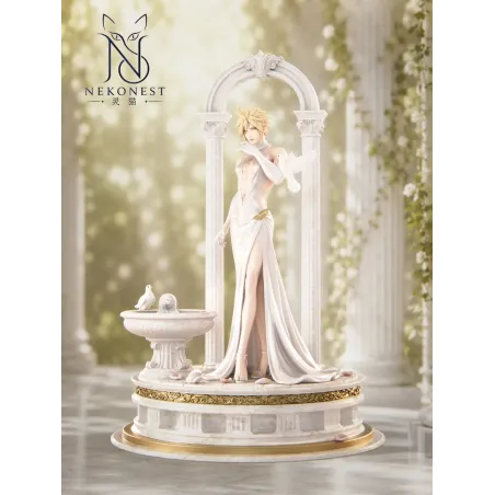 Final Fantasy VII Cloud White Dress NekoNest Studio