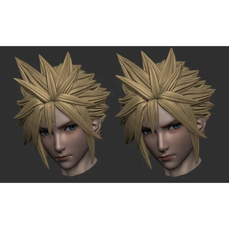 Final Fantasy VII Cloud White Dress NekoNest Studio