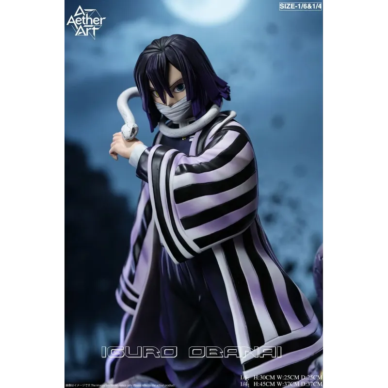 Kimetsu no Yaiba Tomika Giyuu & Iguro Obanai Aether art Studio