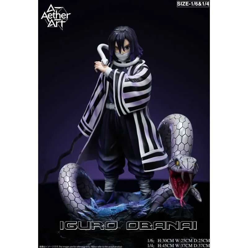 Kimetsu no Yaiba Tomika Giyuu & Iguro Obanai Aether art Studio