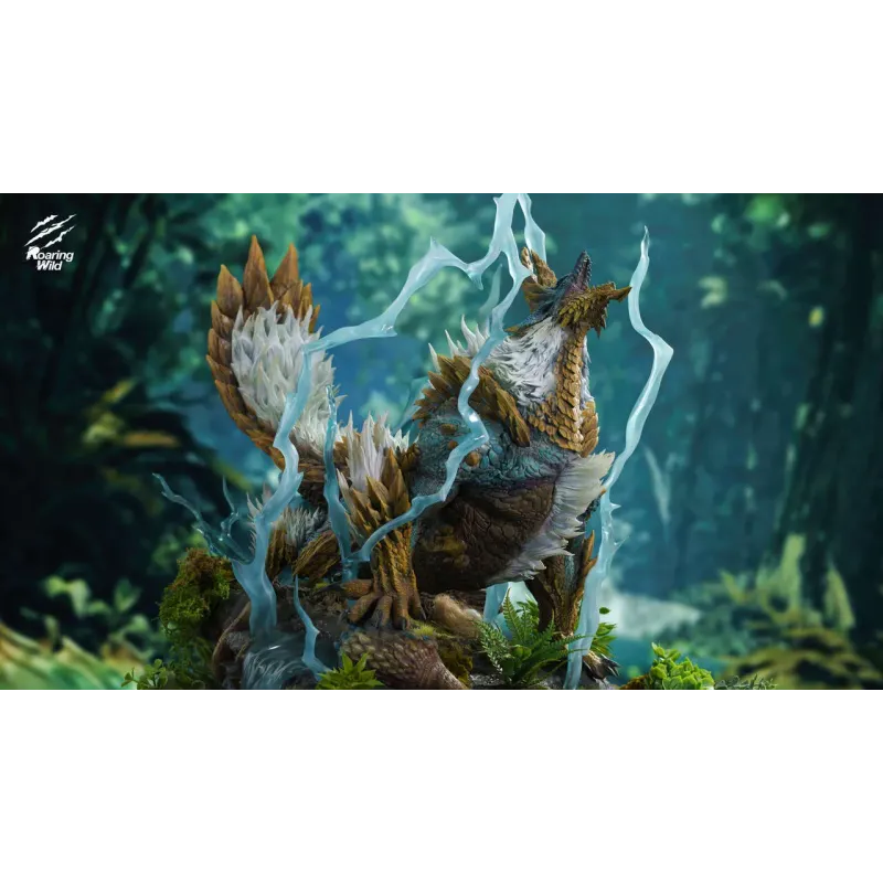 Monster Hunter Zinogre & Stygian Zinogre & Thunderlord Zinogre Roaring Wild Studio