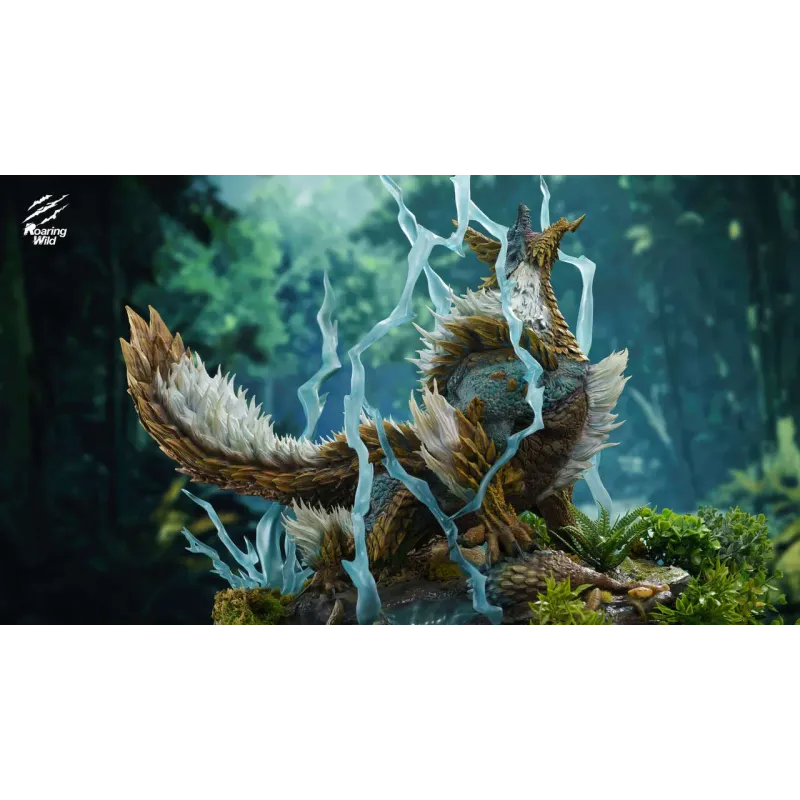 Monster Hunter Zinogre & Stygian Zinogre & Thunderlord Zinogre Roaring Wild Studio