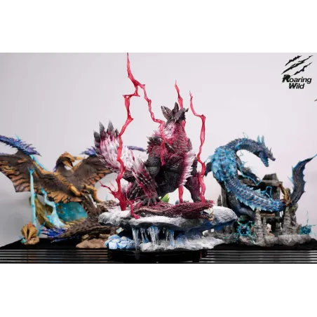 Monster Hunter Zinogre & Stygian Zinogre & Thunderlord Zinogre Roaring Wild Studio
