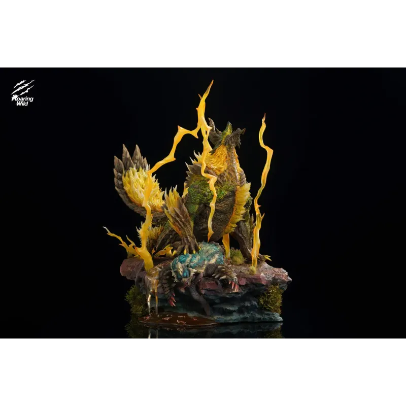 Monster Hunter Zinogre & Stygian Zinogre & Thunderlord Zinogre Roaring Wild Studio
