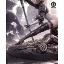 Nier Automata 2B Apocalyptic Warrior Maiden Star Origin Studio