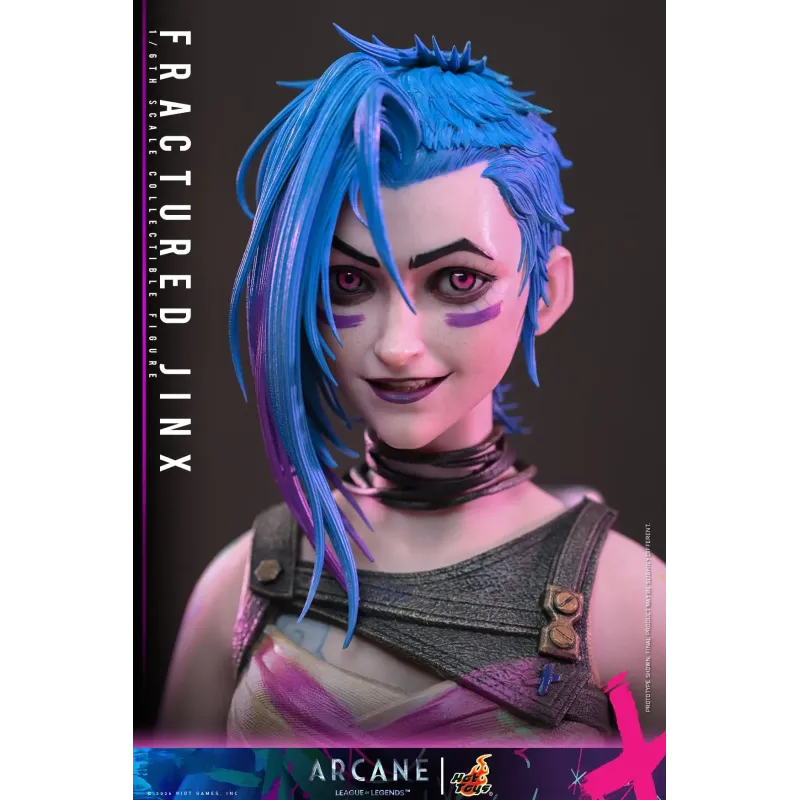 League of Legends Arcane Fractured Jinx Hot Toys