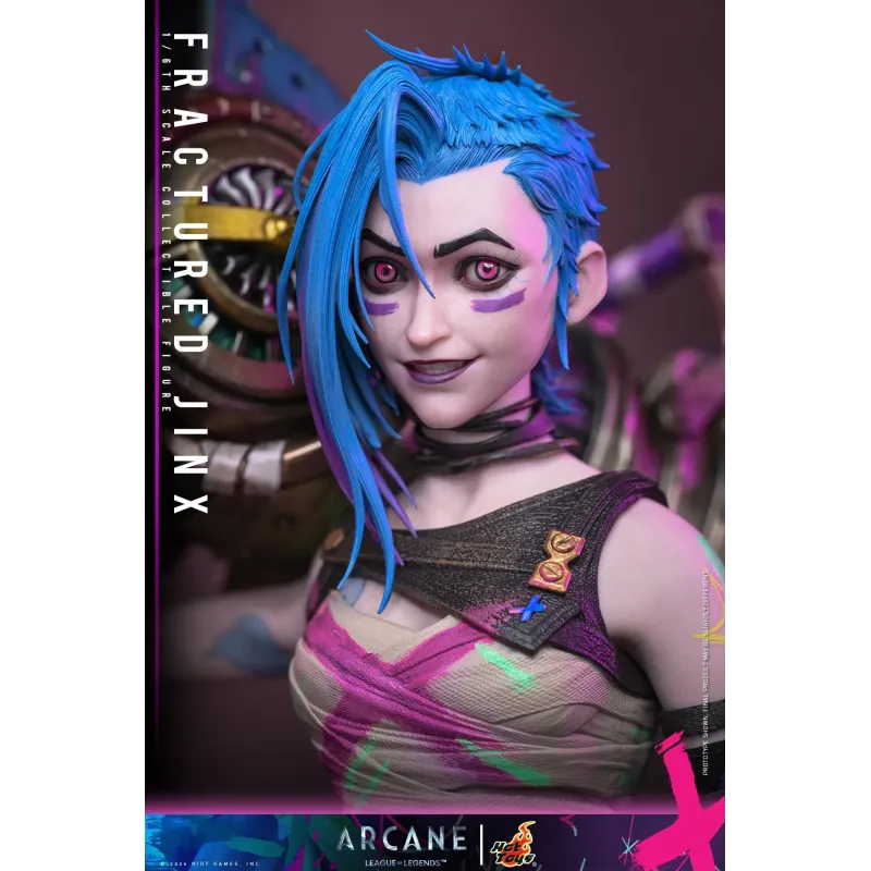 League of Legends Arcane Fractured Jinx Hot Toys
