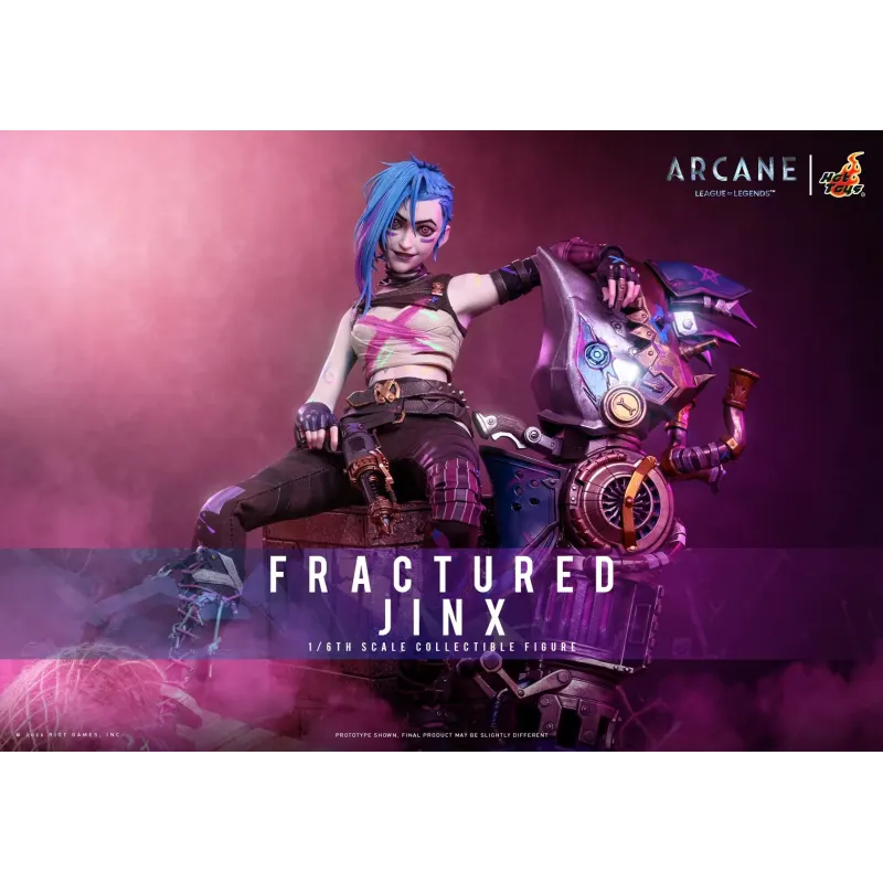 League of Legends Arcane Fractured Jinx Hot Toys