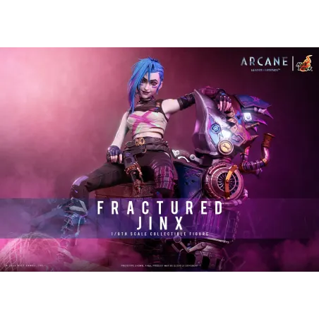 League of Legends Arcane Fractured Jinx Hot Toys