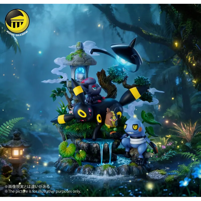 Pokémon Diorama Umbreon Moon Shadow Studios