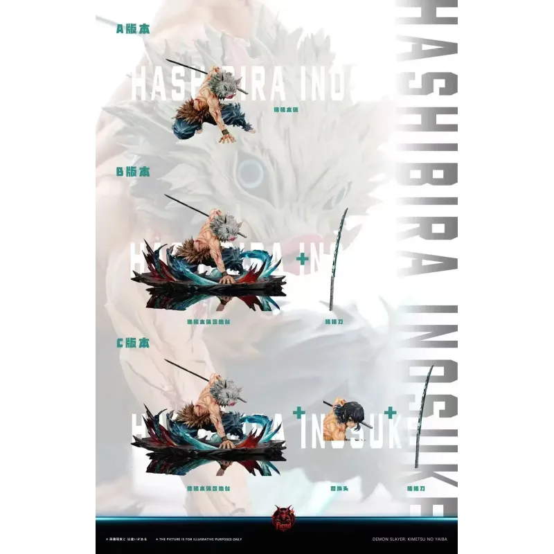 Kimetsu no Yaiba Hashibira Inosuke Fiend Studio